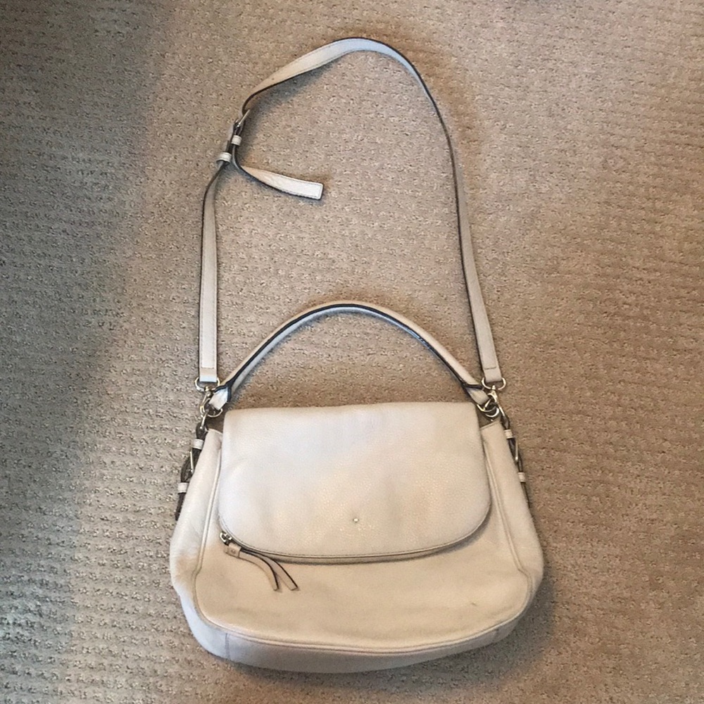 Kate spade white satchel